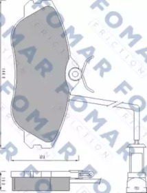 FOMAR FRICTION FO 471781