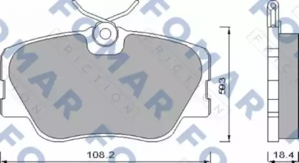 FOMAR FRICTION FO 474281