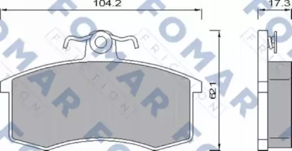 FOMAR FRICTION FO 474381