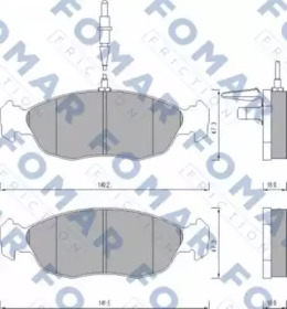 FOMAR FRICTION FO 475881