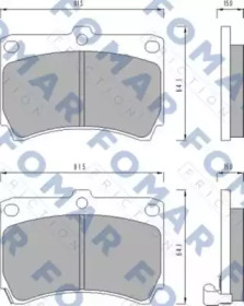 FOMAR FRICTION FO 477481