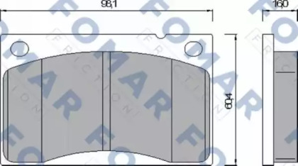 FOMAR FRICTION FO 478487