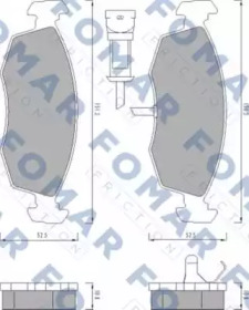 FOMAR FRICTION FO 478581