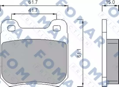 FOMAR FRICTION FO 478781