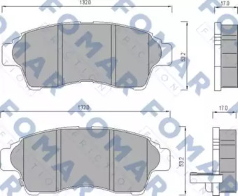 FOMAR FRICTION FO 481681