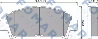 FOMAR FRICTION FO 489381