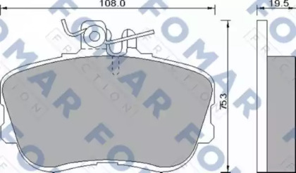 FOMAR FRICTION FO 493781