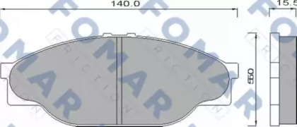 FOMAR FRICTION FO 493981