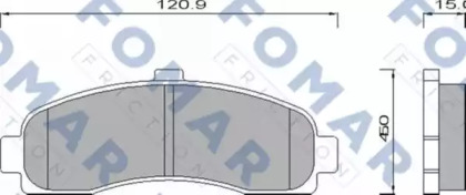 FOMAR FRICTION FO 495981