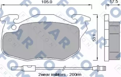 FOMAR FRICTION FO 529481