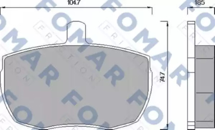 FOMAR FRICTION FO 543081