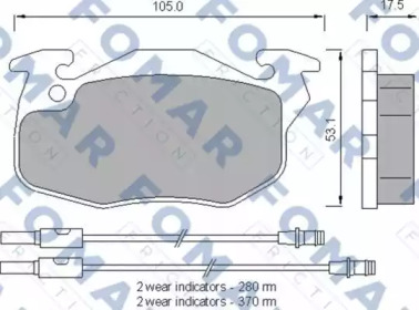 FOMAR FRICTION FO 553781