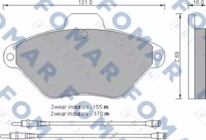 FOMAR FRICTION FO 592581