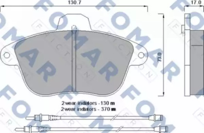 FOMAR FRICTION FO 593481