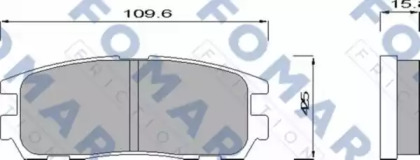 FOMAR FRICTION FO 621481