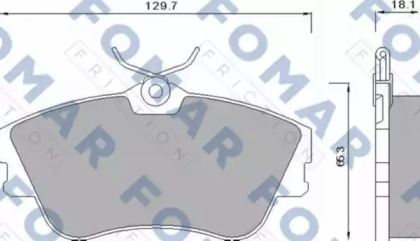 FOMAR FRICTION FO 625381