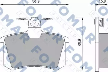 FOMAR FRICTION FO 625481