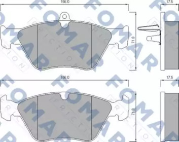 FOMAR FRICTION FO 625781