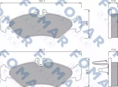 FOMAR FRICTION FO 627481