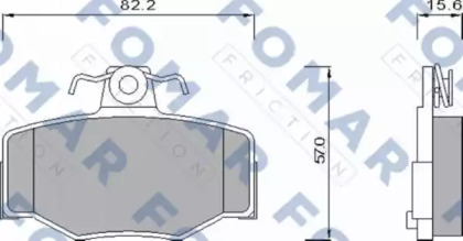 FOMAR FRICTION FO 630981