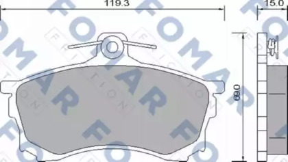 FOMAR FRICTION FO 637981