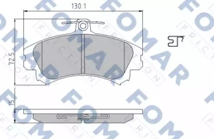 FOMAR FRICTION FO 638081