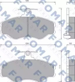 FOMAR FRICTION FO 638381