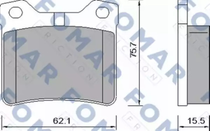 FOMAR FRICTION FO 638681