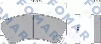 FOMAR FRICTION FO 639981