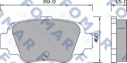 FOMAR FRICTION FO 640881