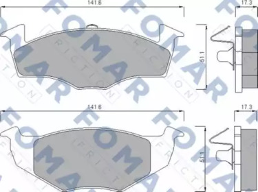 FOMAR FRICTION FO 643081