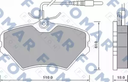 FOMAR FRICTION FO 643681