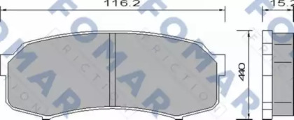 FOMAR FRICTION FO 644981