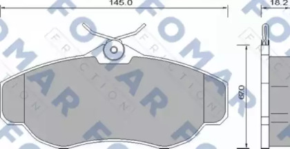 FOMAR FRICTION FO 646981