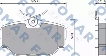 FOMAR FRICTION FO 647181