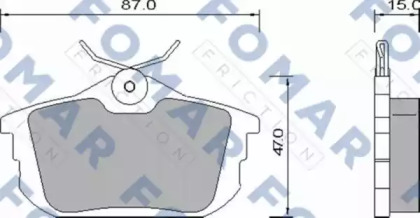 FOMAR FRICTION FO 647381