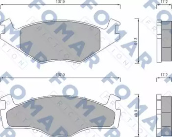 FOMAR FRICTION FO 647481