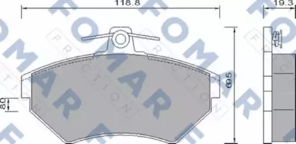 FOMAR FRICTION FO 647681
