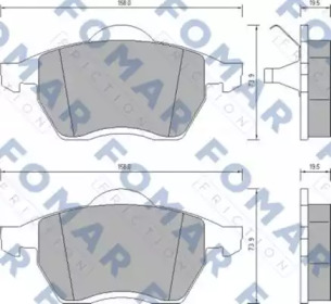 FOMAR FRICTION FO 647981