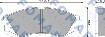 FOMAR FRICTION FO 649781