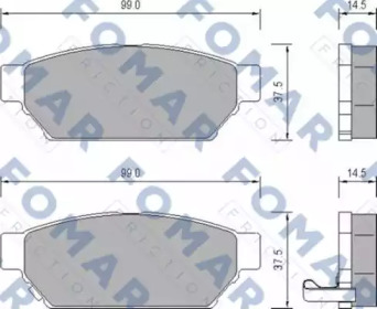 FOMAR FRICTION FO 652781