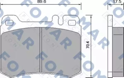 FOMAR FRICTION FO 659681