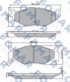 FOMAR FRICTION FO 660781