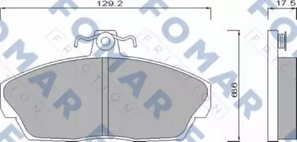 FOMAR FRICTION FO 667981