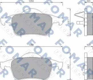 FOMAR FRICTION FO 669081