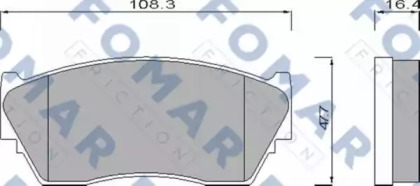 FOMAR FRICTION FO 669281