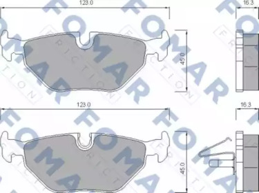 FOMAR FRICTION FO 672781