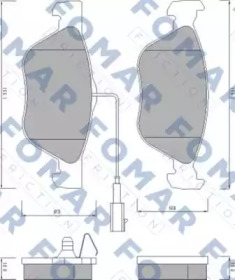 FOMAR FRICTION FO 672881