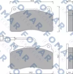 FOMAR FRICTION FO 672981