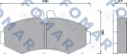 FOMAR FRICTION FO 678681